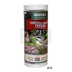 Birdola Filled Thistle Sock Feeder for Wild Birds by Birdola