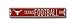TEXAS LONGHORNS TEXAS FOOTBALL DRIVE w/Bevo logo AUTHENTIC METAL STREET SIGN (6 X 36)