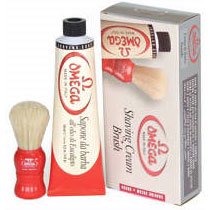 Omega Menthol and Glycerin Brush Set