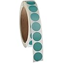 Roll Products 119-0003 Adhesive Dot Label, 3/4" Diameter, For Inventory and Marking, Black (Roll of 1000)