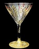 Celebration Design - Hand Painted - Martini - 7.5 oz.