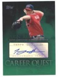 2009 Topps Update Career Quest Autographs #TH Tommy Hanson - Atlanta Braves (Autographed Card) (Baseball Cards)