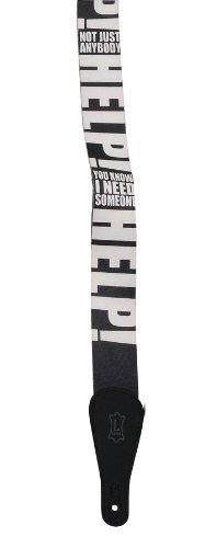 Levys MPL2-012 Help! 2-inch Polyester Guitar Strap