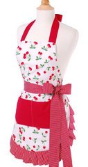 Flirty Aprons Women's Apron Very Cherry