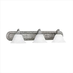 Buena Serra Strip Light in Silver Slate by Thomas Lighting
