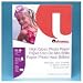 Office Products : UNV99625 - Matte Double-Sided Ink Jet Photo Paper, 8-1/2x11, 9 mil, White, 100 Shts/Pack (UNV99625)