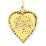 14k Gold Merry Christmas Heart Charm 31xS%2BA0n%2BOL. SL160 14k Gold Merry Christmas Heart Charm