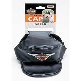 C HARLEY DAVIDSON CANINE CAP BLACK-SM
