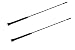 2-pack Short Whip Metal AM/FM/XM CB Antenna Mast for Harley Davidson 16 inch