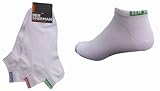 Ben Sherman Mens (3pk) White Trainer Socks