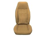 Acme U103-162 Front Palomino Vinyl Bucket Seat Upholstery with Oak Cloth Inserts