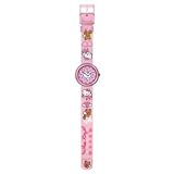 Flik Flak - FLN028 - Montre fille Hello Kitty Angel aluminium et tissu - Mouvement Quartz