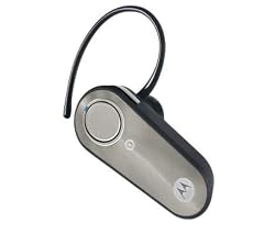 Motorola H385 Bluetooth Headset - Silver