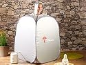 newgen medicals Portables Heim-Dampfbad /-Sauna mit 850 Watt Generator