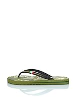 Lotto Sandalias al Dedo Waya Fuego V (Verde Militar)
