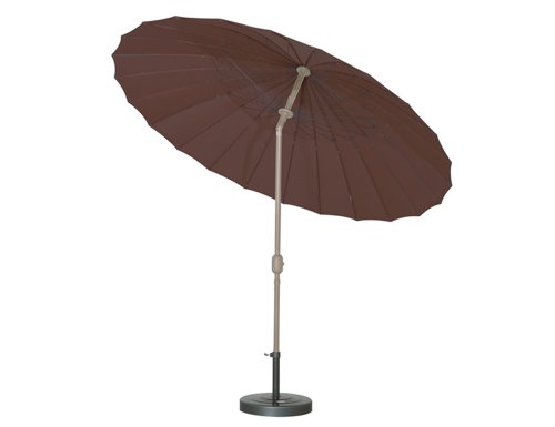 Siena Garden 821584 Sunshine Schirm Bezug mocca Gestell champagner &Oslash; 270 cm Preisvergleich