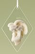 Pack of 8 Lasting Expressions "Baby's First Christmas" Angel & Child Ornaments