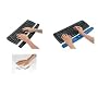 Fellowes Memory Foam Wrist Rest- Black (9178201)