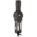 Dixon B74G-6MG Norgren Series Manual Drain Filter/Regulator with Transparent Bowl and Guard, 1/2" Size, 212 SCFM, 3/4" Port Size, 5-125 PSI