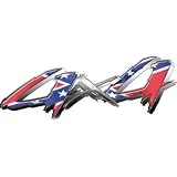 4x4 Truck, SUV or ATV Decals Confederate Flag - 6.75 h x 18 w 