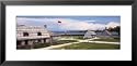 Group of People in the Training Session, Fort Mackinac, Mackinaw City, Michigan, USA Places Framed Art Poster Print by Panoramic Images, 31x15