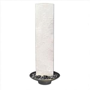 79 Double Sided Water Wall Decorative Fountain Color: Blue Granite by 