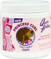 Queen Helene Princess Curl Curly Twirls Creme -- 8 fl oz