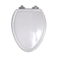 American Standard 5260.012.020 Traditional Champion-4 Slow Close Molded Wood Toilet Seat with Cover, White