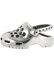 925 Sterling Silver Clog Bead, For Chamilia, Pandora, Biagi, Personality, Reflections And More Charm Bracelets