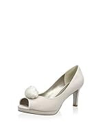 Jacques Vert Zapatos peep toe (Beige)