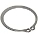 Standard External Retaining Ring, Tapered Section, Axial Assembly, PH15-7 Stainless Steel, Passivated Finish, 5/8" Shaft Diameter, 0.035" Thick, Made in US (Pack of 10)