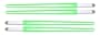 Buztronics 2 Sets of Green Light Up Chop-Sticks