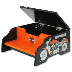 Childrens Toyshop  Toys : Harley-Davidson Softail Step 'N Store
