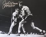 Jake Lamotta Signed 16X20 Photo - Lamotta Vs Robinson 2