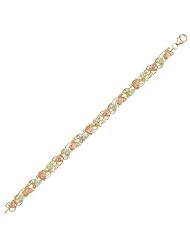 Black Hills Gold Leaf and Vine Bracelet