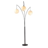 Adesso Spheres Arc Lamp, Antique Bronze
