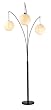 Adesso Spheres Arc Lamp, Antique Bronze