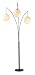 Adesso Spheres Arc Lamp, Antique Bronze