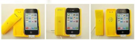 Apple Samsung LG Dock, Smartphone for Small Size Apple Samsung HTC LG Smartphone Cable Dock (Lemon Yellow)