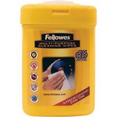 Fellowes MULTIPURPOSE SURFACE WIPES 99705 )
