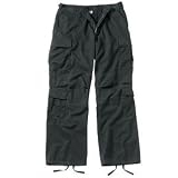 Black Vintage Paratrooper Fatigues LRG