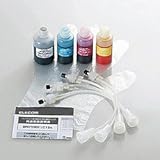 ELECOM ブラザー MyMio LC12カートリッジ対応 詰め替えインク 4色セット THB-12BCSET