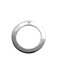 Blank Disc Pendant Necklace
