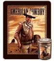 John Wayne American Cowboy Fleece Throw