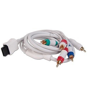 480p Component Cable for Wii (White)