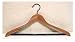 Proman Products Cedar Concave Suit Hanger with PVC Ribbed Bar (Case of 12)