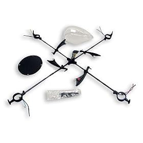 Draganflyer Helicopter Replacement Carbon Frame - Fits All Versions from Helicopter Crash Kits