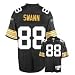 Lynn Swann Pittsburgh Steelers Black NFL Premier 1976 Throwback Jersey - Medium