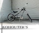 ストリート自転車クルーザー・KOHOUTEK'S(ブラック)D24-22SC