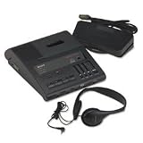 SONBM87DSTA - Analog Standard Cassette Recorder Transcriber Model BM87DSTA